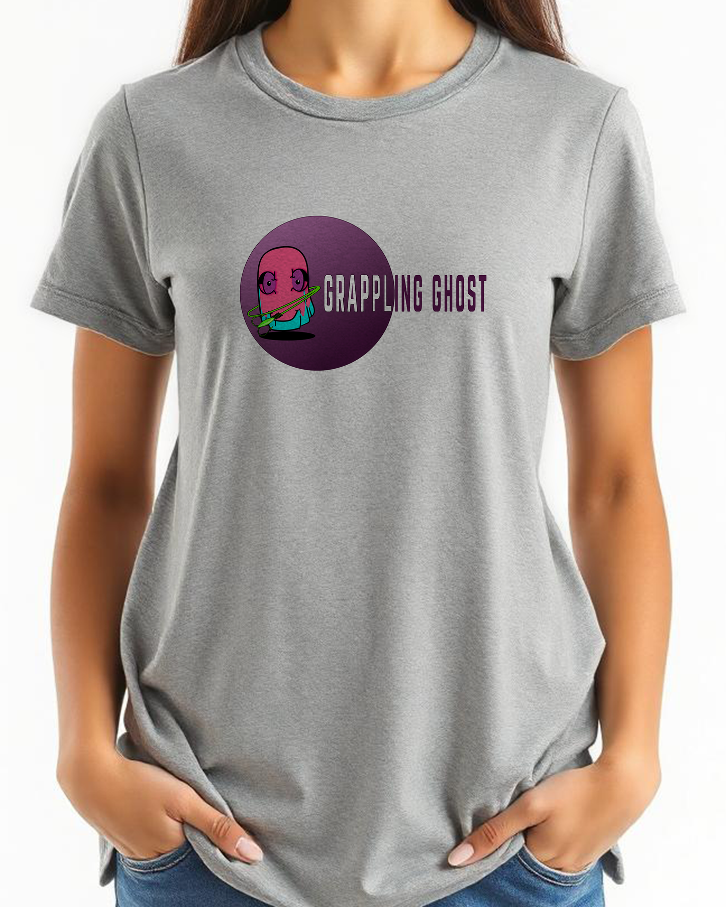 Grappling Ghost Logo Tee