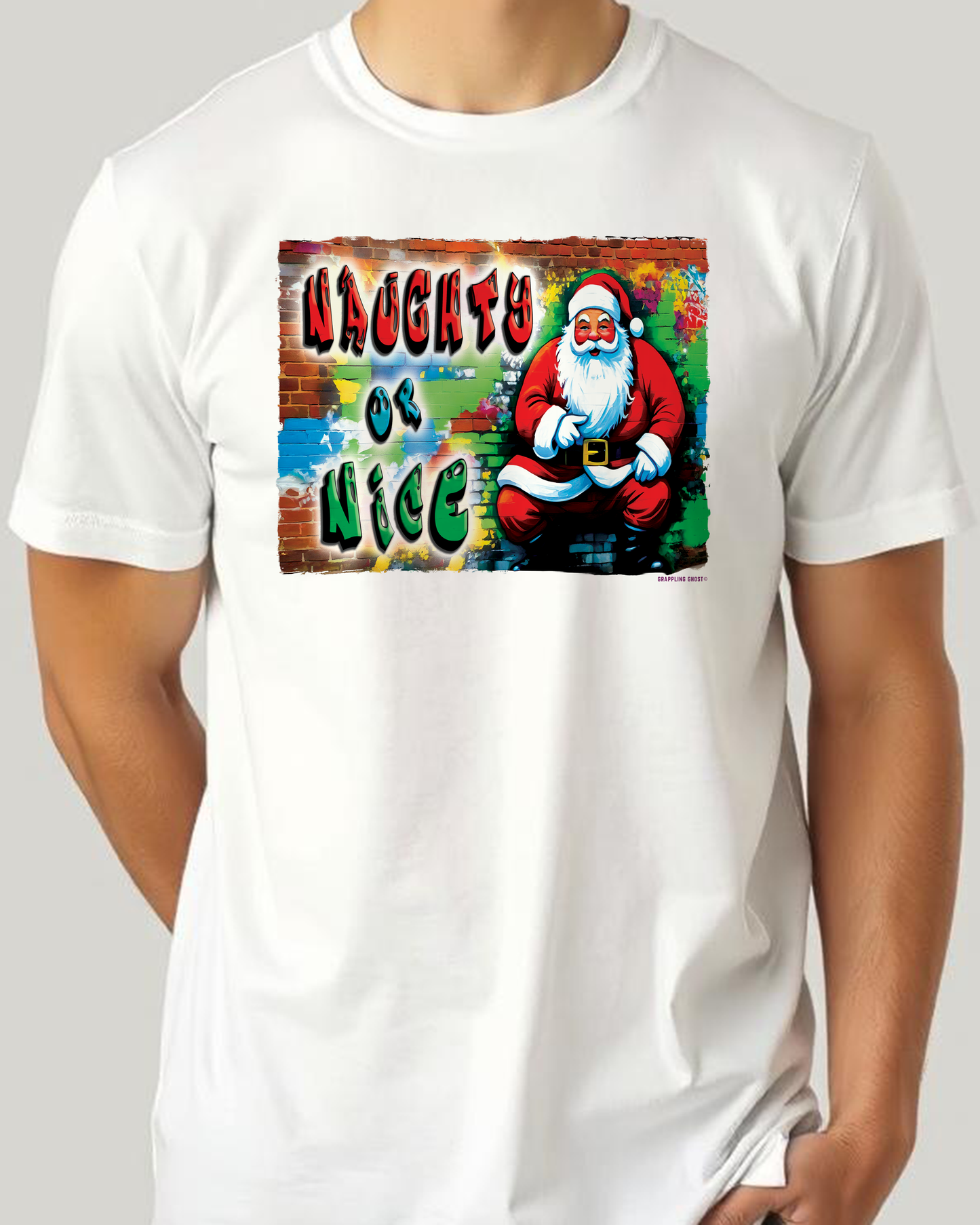 Naughty or Nice Graffiti