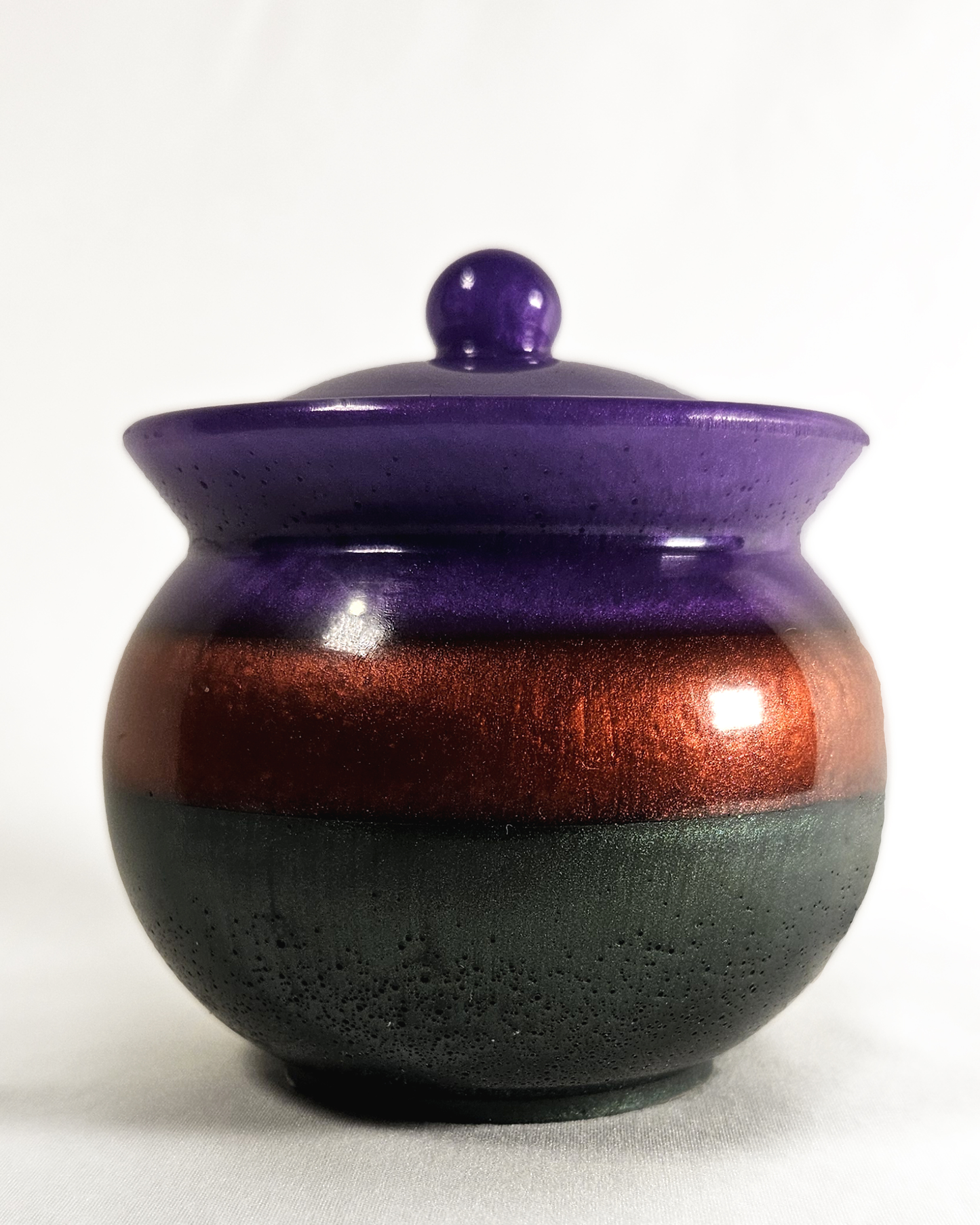 Jar Green Red, Purple