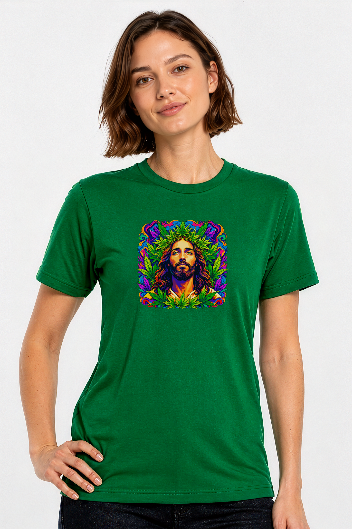 Jesus in the Garden of Weedin